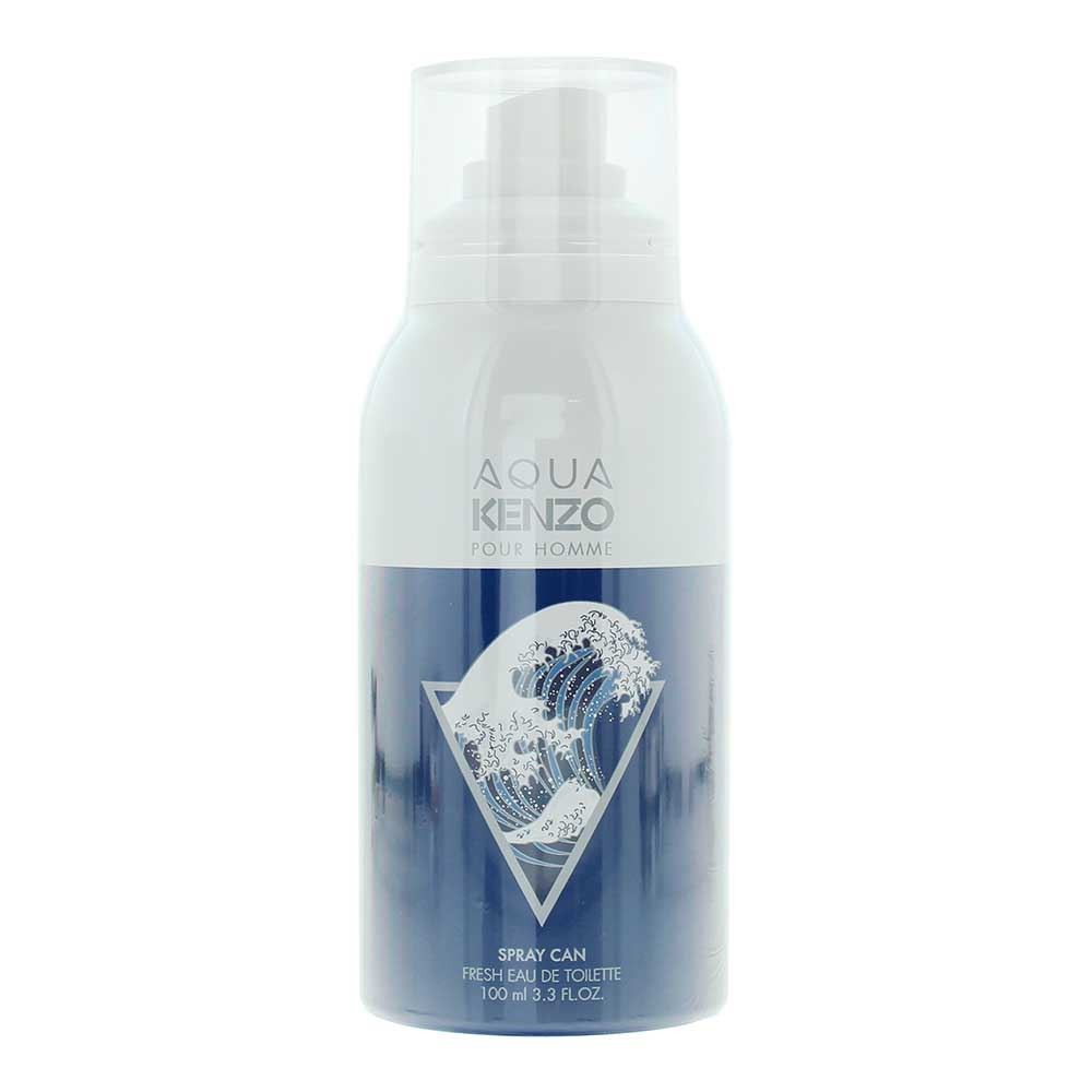 Kenzo Acqua Spray Can Fresh Eau de Toilette Homme 100 ml – Fraîcheur Aquatique & Énergie Moderne