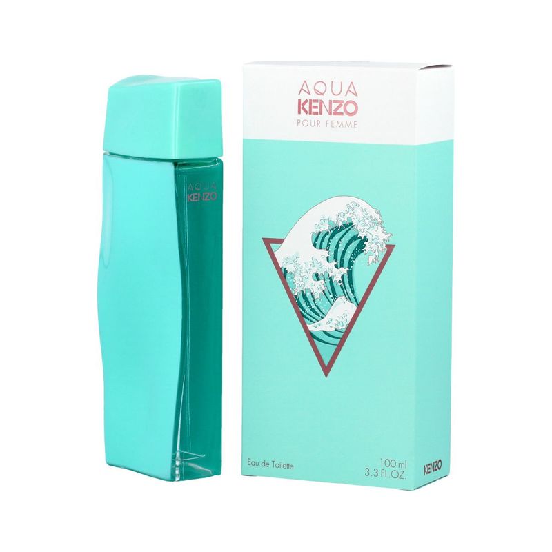 Kenzo Aqua Eau de Toilette Femme 100 ml – Fraîcheur Aquatique et Élégance Florale