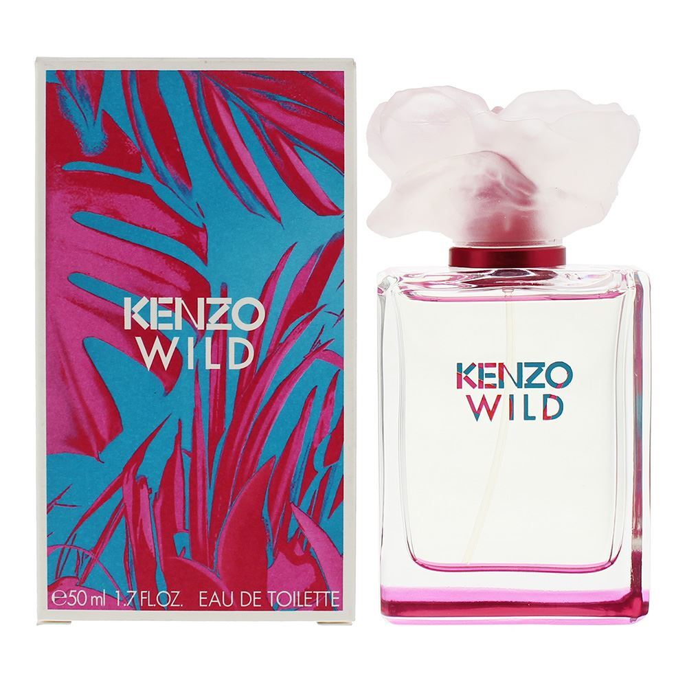 Kenzo Wild Eau de Toilette Femme 50 ml – Eau de Toilette Florale & Fruitée