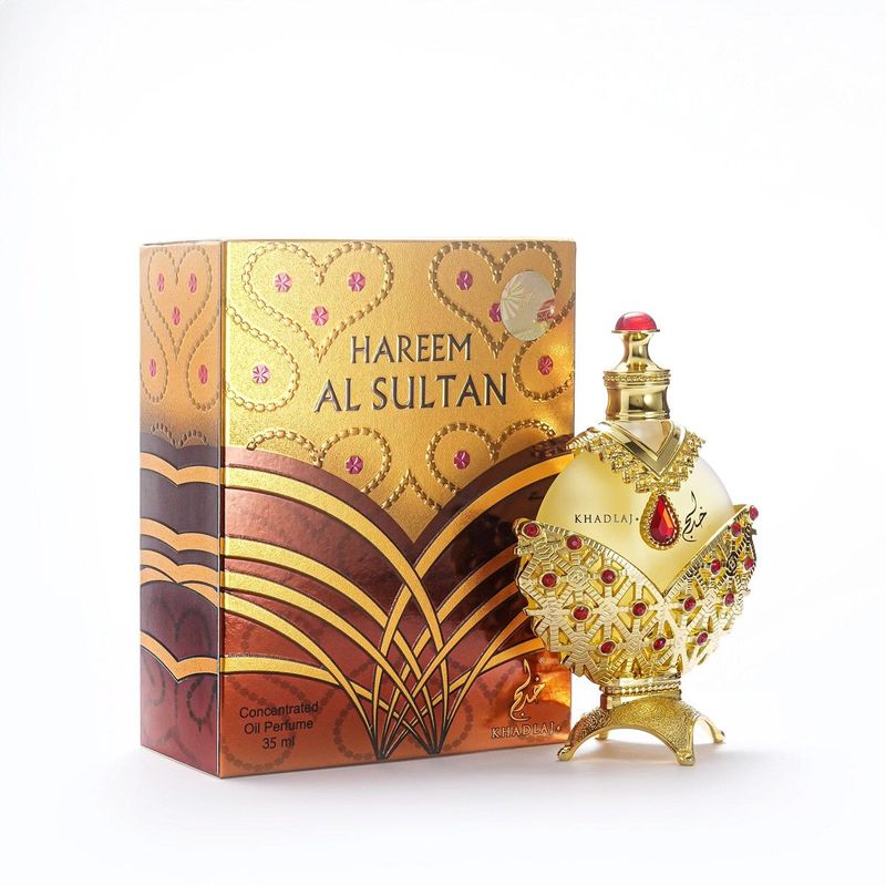 Khadlaj Hareem Al Sultan Gold Huile parfumée 35 ml (unisex)