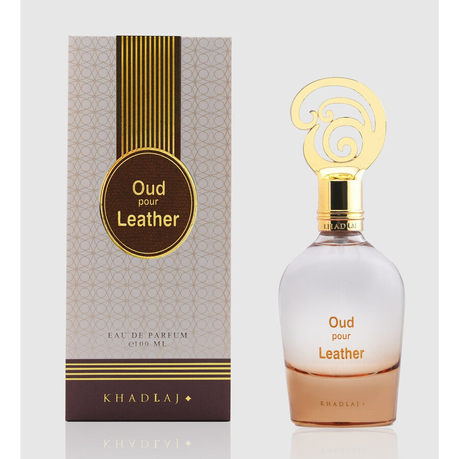 Khadlaj Oud Pour Leather Eau de Parfum Homme 100 ml