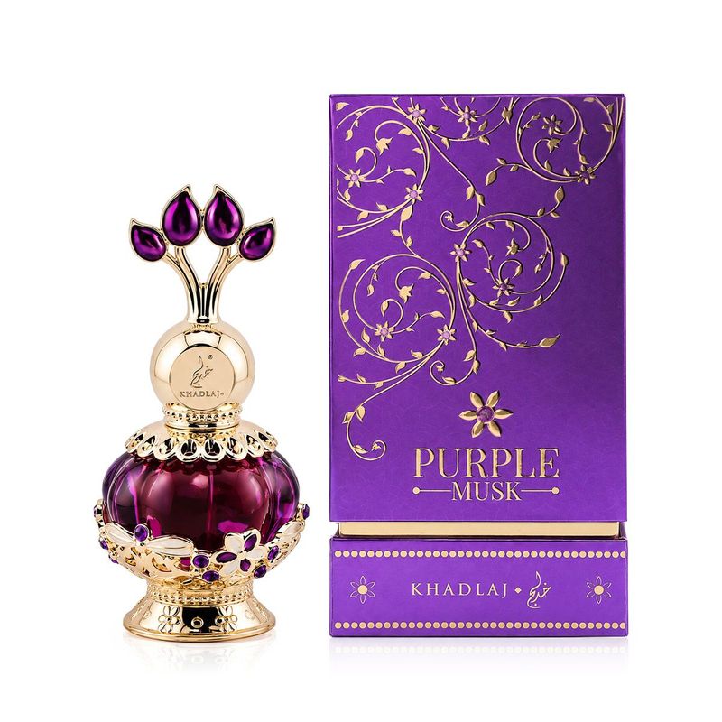 Khadlaj Purple Musk Huile Parfumée 20ml Femme