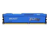 Kingston FURY Beast - DDR3 - module - 8 Go - DIMM 240 broches - 1600 MHz / PC3-12800 - CL10 - 1.5 V - mémoire sans tampon - non ECC - bleu Super Promo PC