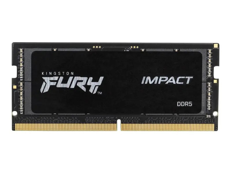 Kingston FURY Impact - DDR5 - module - 16 Go - SO DIMM 262 broches - 4800 MHz / PC5-38400 - mémoire sans tampon Super Promo PC