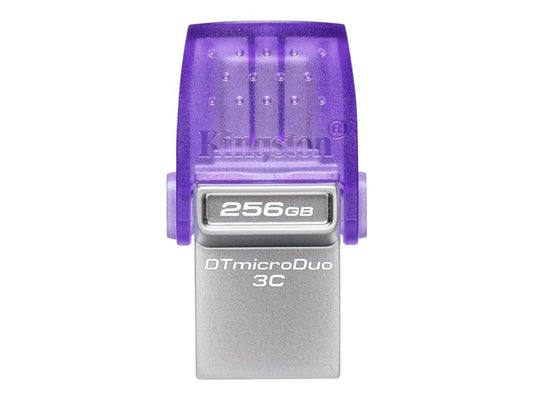 Kingston DataTraveler microDuo 3C - clé USB - DTDUO3CG3/256GB Kingston