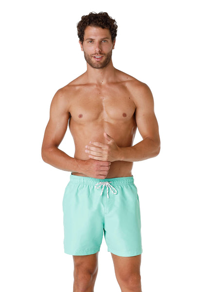 LVB boxer homme, vert menthe, taille L