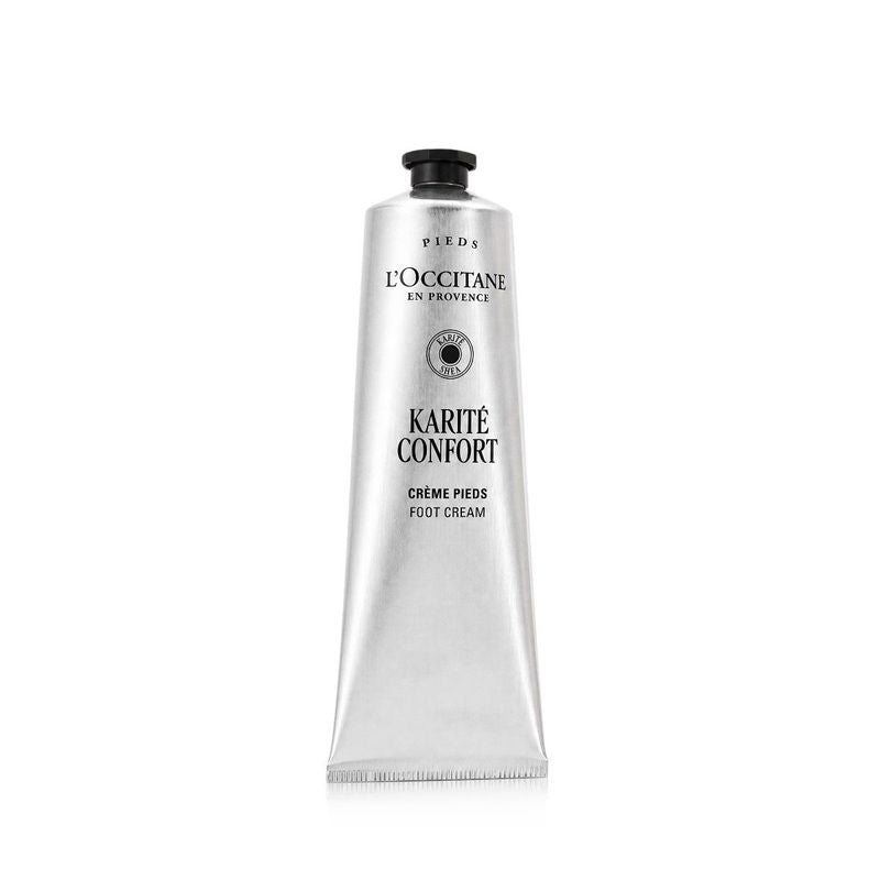 L'Occitane Karité Confort Crème Pieds 150 ml – Soin Nourrissant Intensif pour Pieds Secs