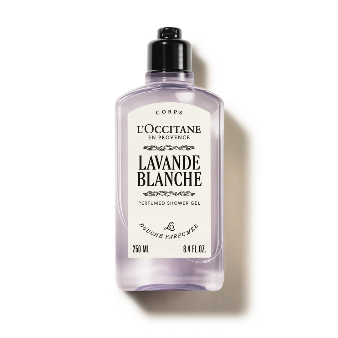 L'Occitane Lavande Blanche Douche Parfumée 250 ml Unisexe