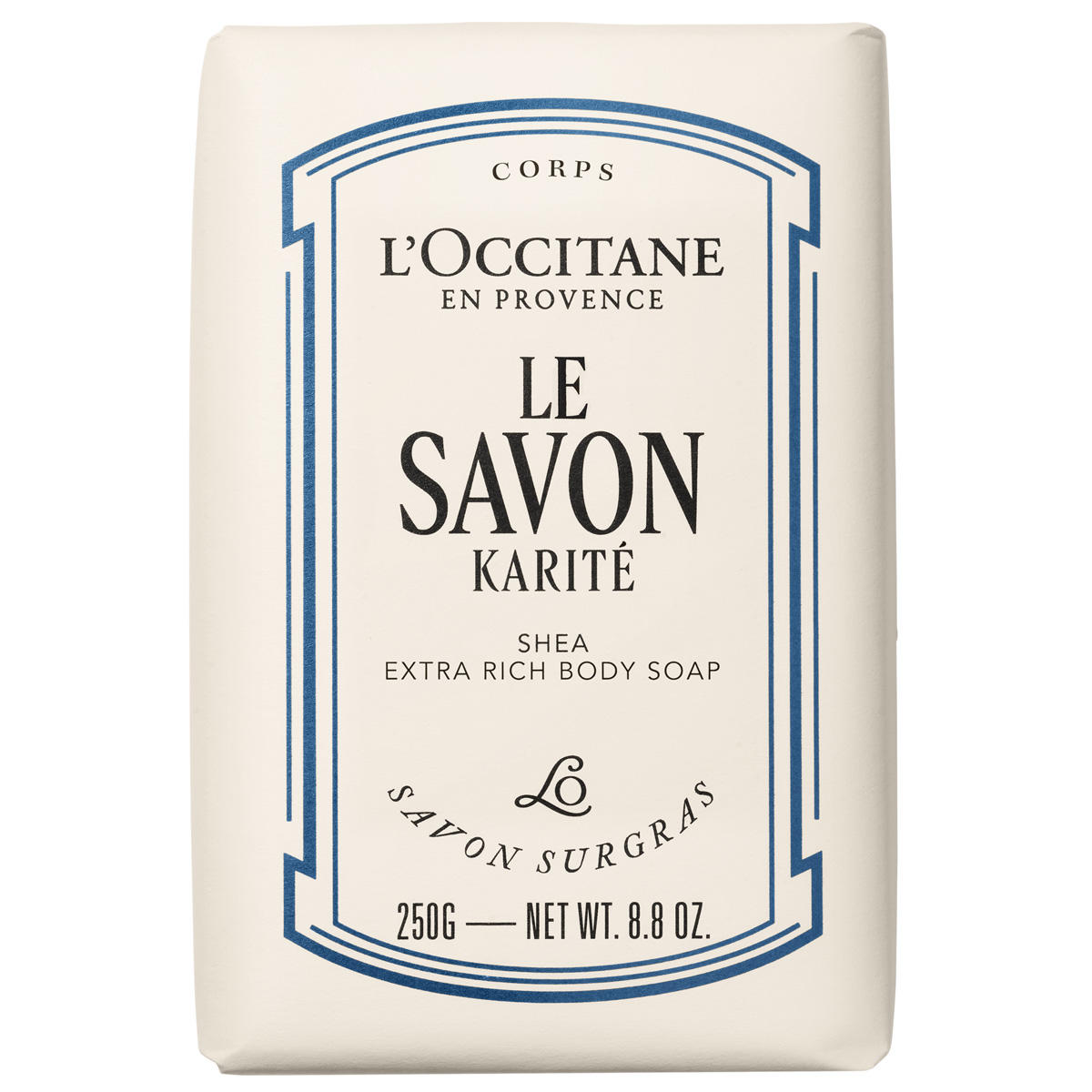 L'Occitane Le Savon Karité 250 g – Savon Nourrissant Doux pour Peaux Sèches | Belladiscount