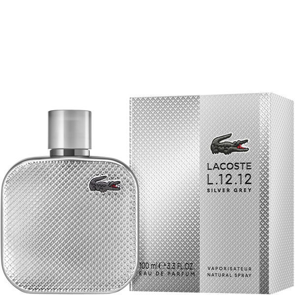 Lacoste L.12.12 Silver Grey Eau De Parfum 100ml Homme