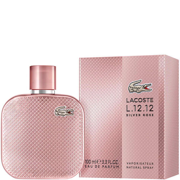 Lacoste L.12.12 Silver Rose Eau De Parfum 100ml Femme