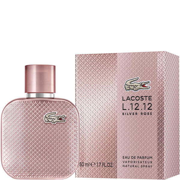 Lacoste L.12.12 Silver Rose Eau De Parfum 50ml Femme