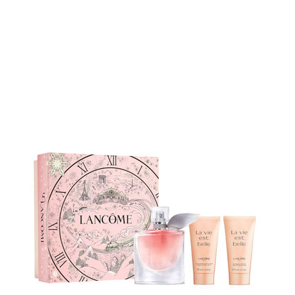 Lancôme La Vie Est Belle Eau de Parfum Rechargeable 50ml + Lait corps 50ml + Gel douche 50ml Femme