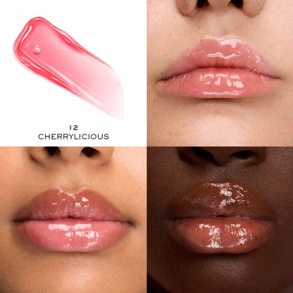 Lancôme Lip Idôle JuicyTreat 12 Cherrylicious Gloss Huile à Lèvres 9 ml