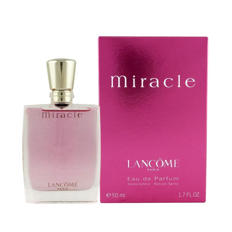 Lancôme Miracle Eau de Parfum Femme 50 ml – Parfum Floral Éclatant et Lumineux
