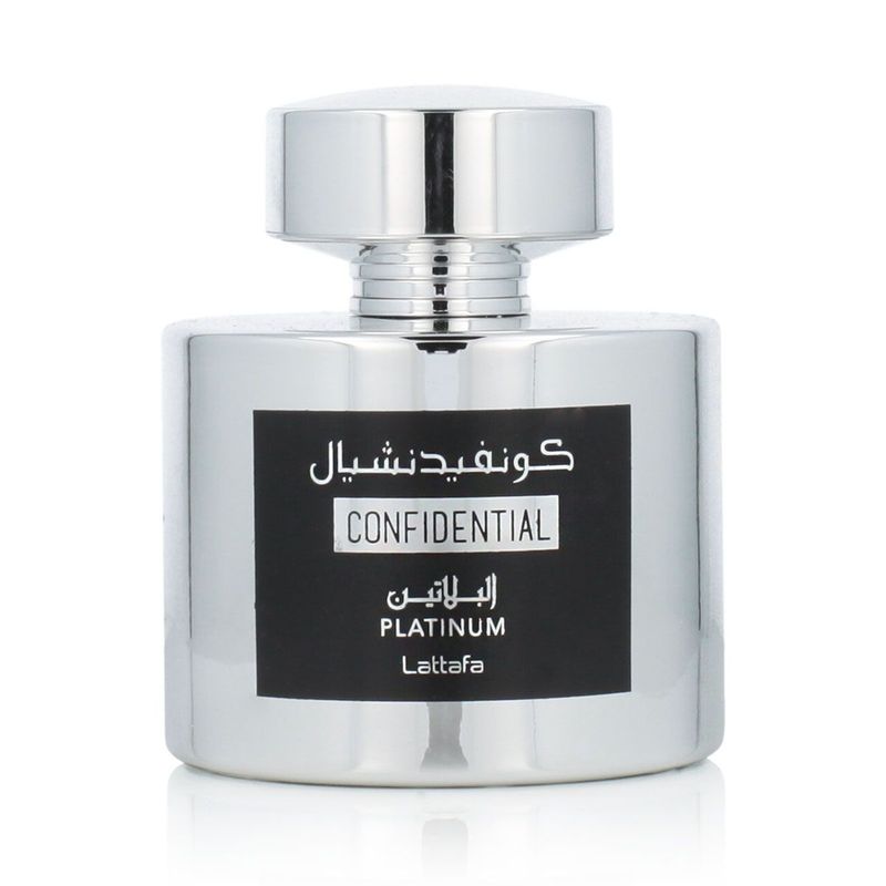 Lattafa Confidential Platinum Eau de Parfum Unisexe 100 ml