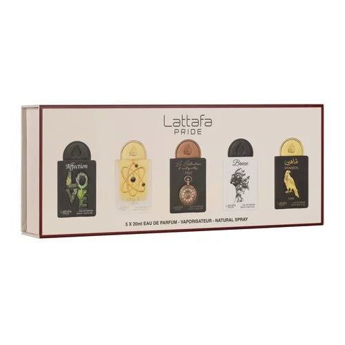 Lattafa Gift Set Box 01 Eau de Parfum 5 x 20 ml Femme