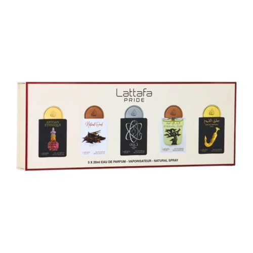 Lattafa Gift Set Box 02 Eau de Parfum 5 x 20 ml Femme