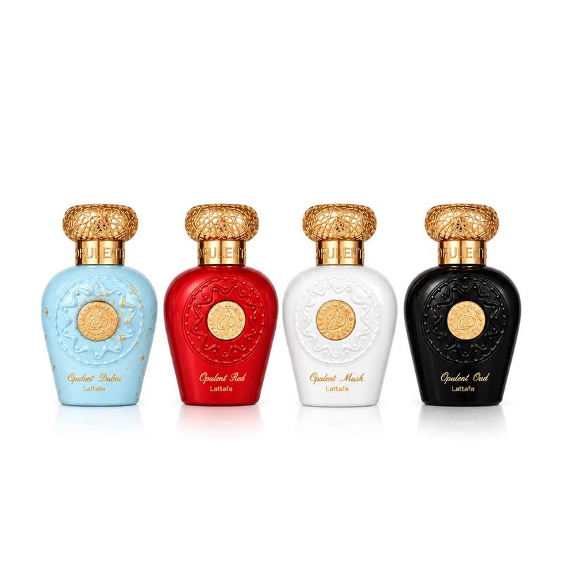 Lattafa Opulent Collection Eau de Parfum Unisexe – Coffret 4 × 25 ml