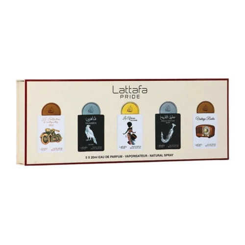 Lattafa Pride Miniature Set Eau de Parfum 5 x 20 ml Femme