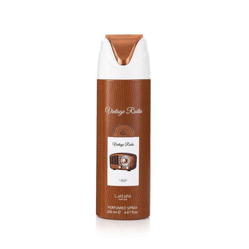 Lattafa Pride Vintage Radio Spray corporel 200 ml Unisexe | Belladiscount