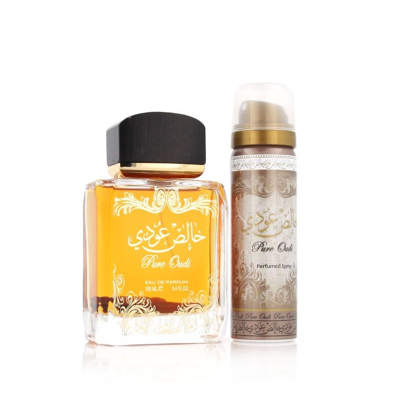 Lattafa Pure Oudi Eau de Parfum 100 ml + Déodorant Spray 50 ml (unisex)