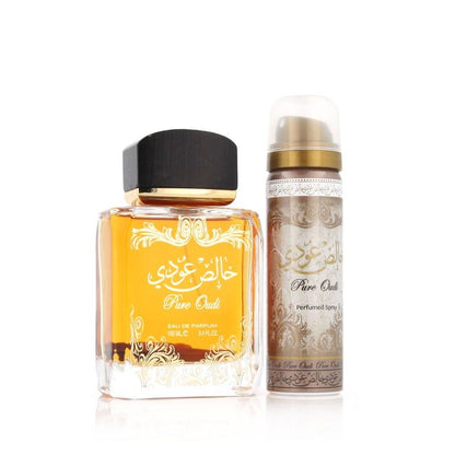 Lattafa Pure Oudi Eau de Parfum 100 ml + Déodorant Spray 50 ml (unisex)