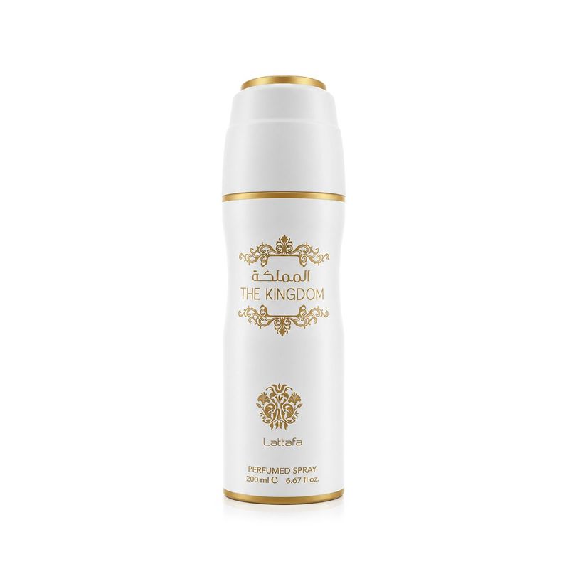 Lattafa The Kingdom Déodorant Spray 200 ml Homme