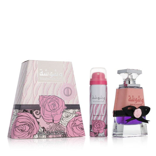 Lattafa Washwashah Eau de Parfum 100 ml + Déodorant Spray 75 ml Femme