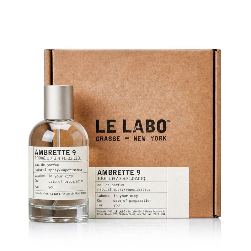 Le Labo Ambrette 9 Eau De Parfum 100 ml (unisexe)