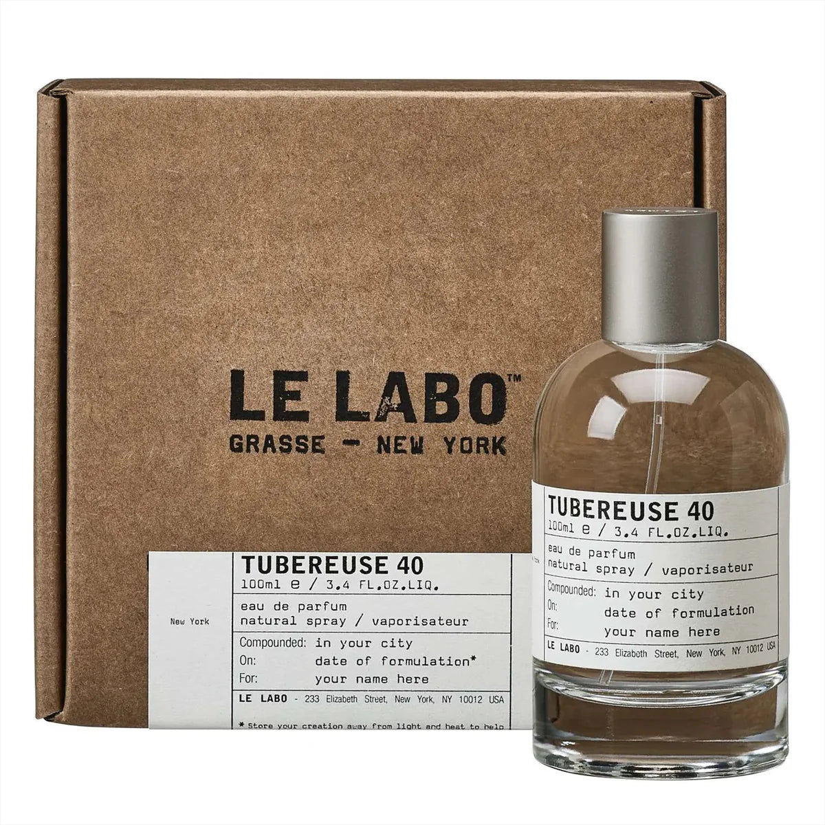 Le Labo Tubereuse 40 Eau De Parfum 100 ml (unisexe)