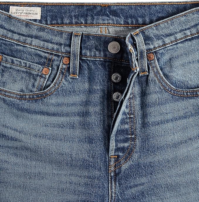 Levi's 501 Crop Jean court pour femme taille 24W / 26L (36200-0221)