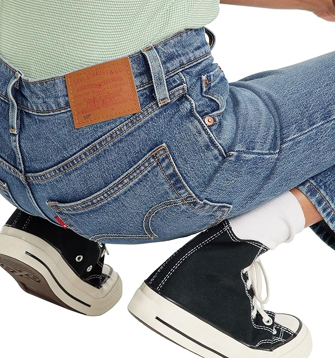 Levi's 501 Crop Jean court pour femme taille 24W / 26L (36200-0221)