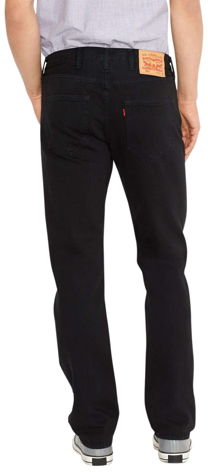 Levi's 501 Original Jean noir pour homme Taille 30W / 34L