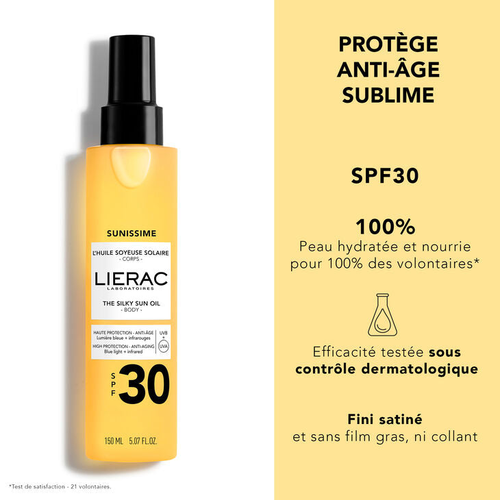 Lierac Sunissime L’Huile Soyeuse Solaire SPF30 150 ml