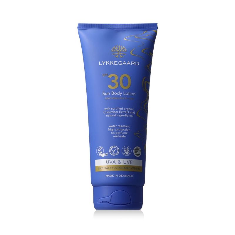 Lykkegaard Sun Body Lotion Lait solaire pour le corps SPF 30 200ml