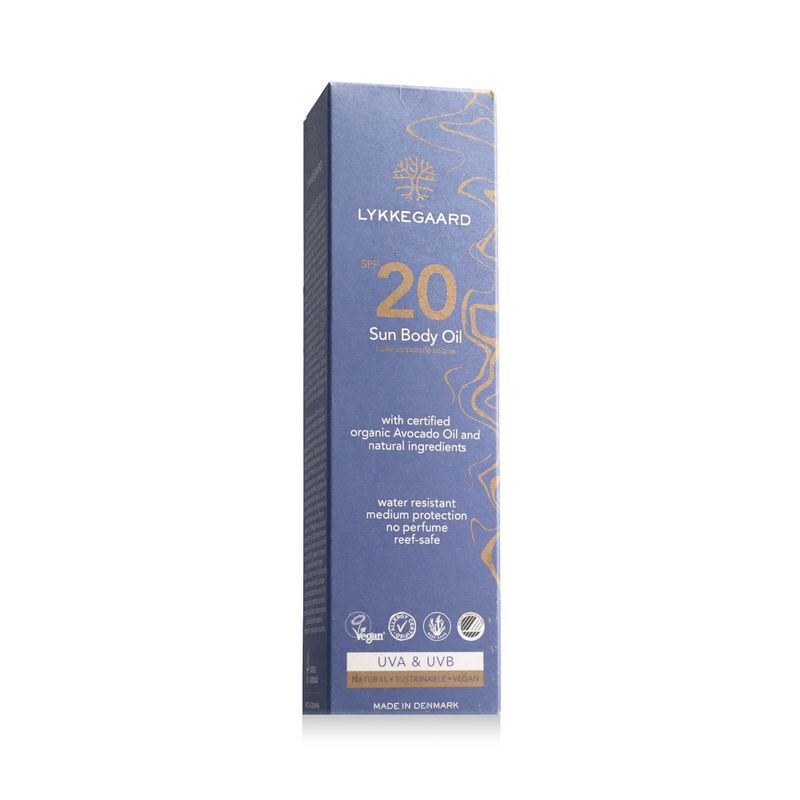 Lykkegaard Sun Body Oil Huile coporelle solaire SPF 20 145ml