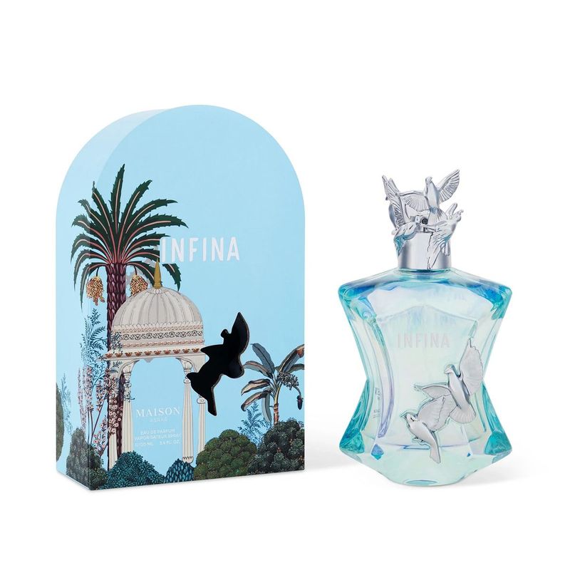 MAISON ASRAR Infina Eau De Parfum 100 ml Unisexe – Parfum Boisé Marin Intense