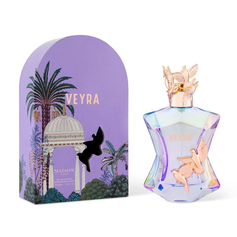 MAISON ASRAR Veyra Eau de Parfum 100 ml Unisexe – Parfum Floral Fruité Gourmand