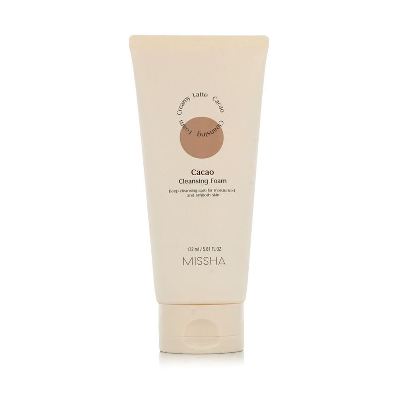 Espuma limpiadora facial cremosa de cacao MISSHA Latte 172 ml