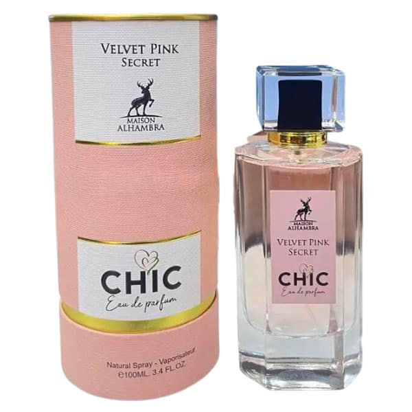 Maison Alhambra Chic Velvet Pink Secret Eau de Parfum Femme 100 ml