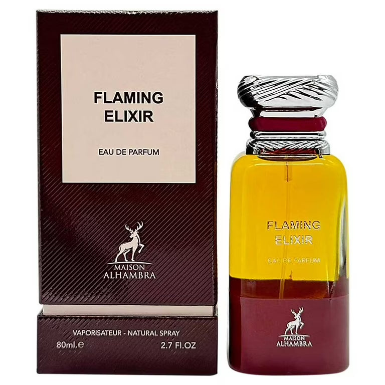 Maison Alhambra Flaming Elixir Eau de Parfum Unisexe 80 ml