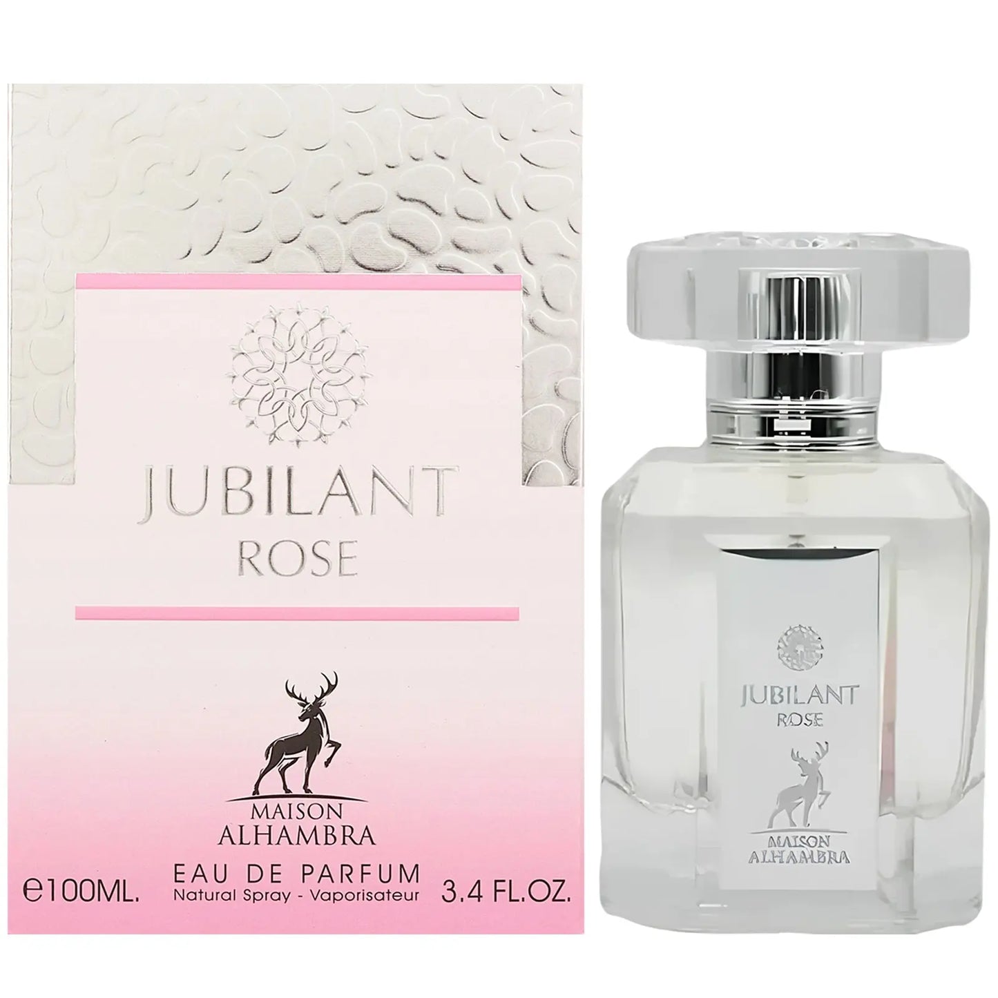Maison Alhambra Jubilant Rose Eau de Parfum Femme 100 ml