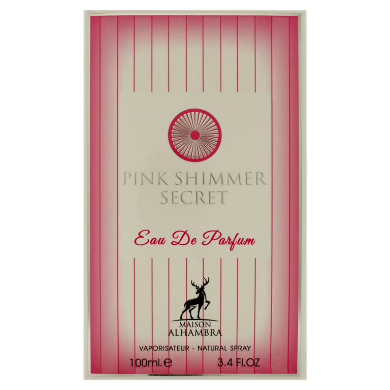 Maison Alhambra Pink Shimmer Secret Eau de Parfum Femme 100 ml