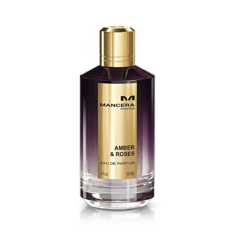 Mancera Paris Amber & Roses Eau de Parfum 120 ml Unisexe – Rose Orientale & Ambre Sensuel