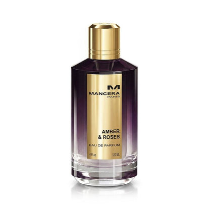 Mancera Paris Amber & Roses Eau de Parfum 120 ml Unisexe – Rose Orientale & Ambre Sensuel