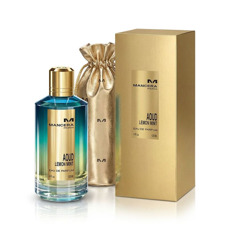 Mancera Paris Aoud Lemon Mint Eau de Parfum Unisexe 120 ml