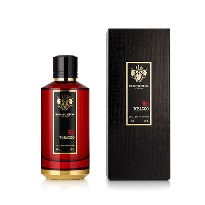 Mancera Paris Red Tobacco Eau de Parfum 120 ml Unisexe – Parfum Ambré Tabac Intense