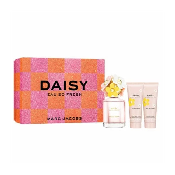 Marc Jacobs Daisy Eau So Fresh Eau de Toilette 75ml + Gel de Ducha 75ml + Loción Corporal 75ml