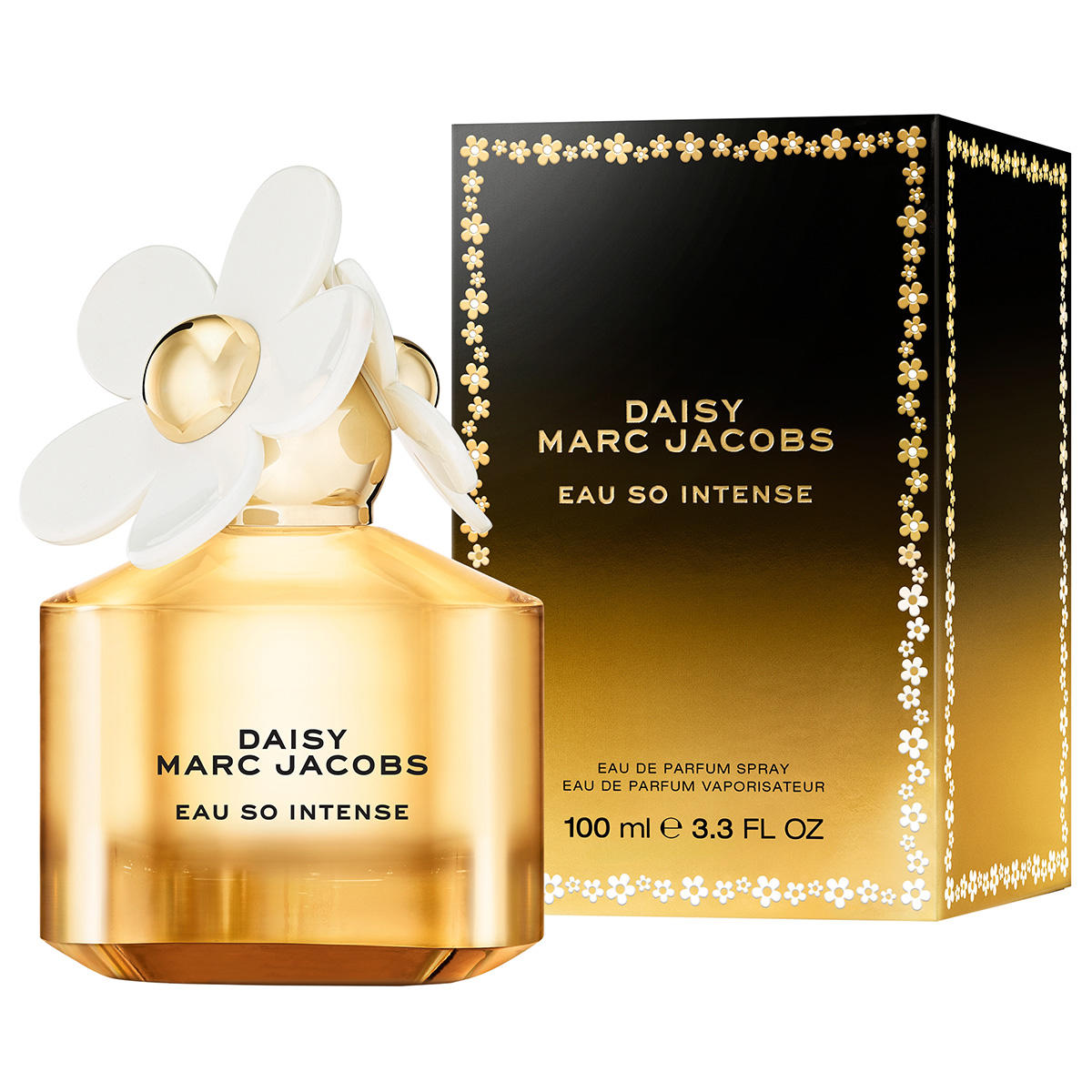 Marc Jacobs Daisy Eau So Intense Eau de Parfum Femme 100 ml : Eau de Parfum Florale Gourmande Intense